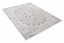 Světlý bílo-šedý vintage designový koberec se vzory - Rozměr koberce: Šířka: 140 cm | Délka: 200 cm