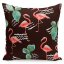 Díszpárnahuzat flamingo motívummal