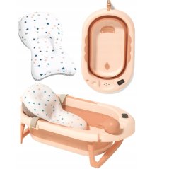 Cada de baie pliabilă pentru copii VAIANA PREMIUM cu pernă - mai multe culori