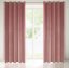 Tmavo ružový zamatový záves na okno 140 x 250 cm - Rozmer: Dĺžka: 250 cm