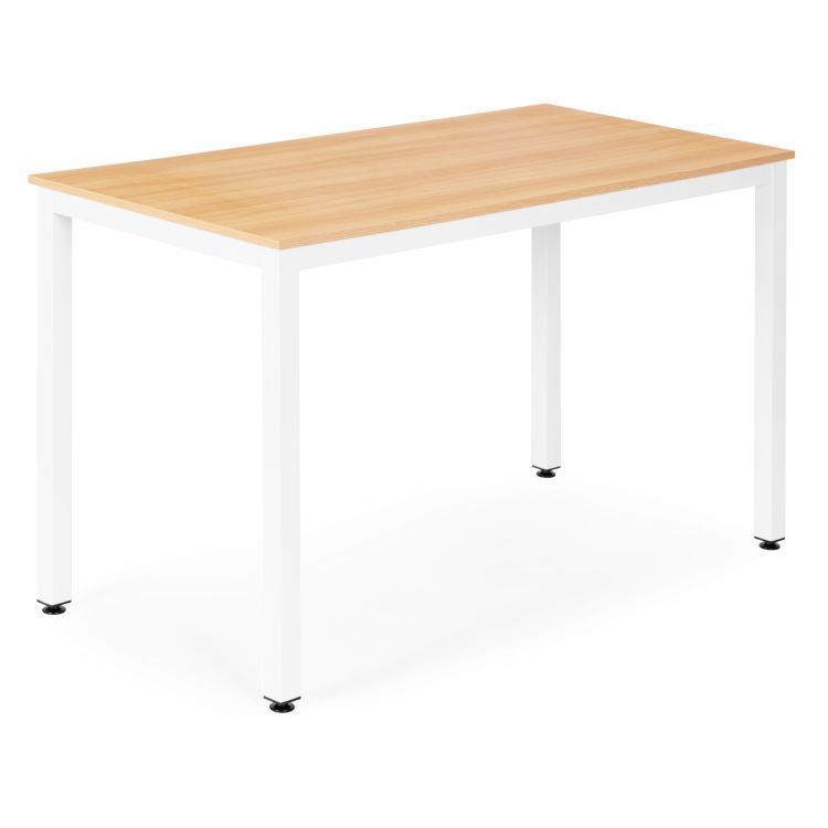 Univerzální pracovní a jídelní stůl 120 x 60 cm - 4-5 osob, světlý dub