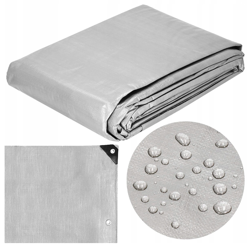 Prelată rezistentă la îngheţ, maro-argintie