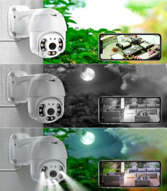 Außen WIFI IP Kamera Full HD 5MP 32GB