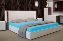 Tyrkysová plachta na posteľ 180x200 cm