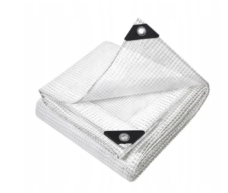 Prelata transparentă 100 GSM, protecție UV 3 %