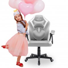 Dětská hrací židle HC - 1001 šedá