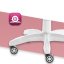 Herní židle Rainbow Pink Gray Mesh