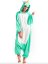 Menthol Kigurumi Jumpsuit mit Einhornmotiv Größe S