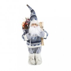 Figurină decorativă cu Moș Crăciun 46 cm