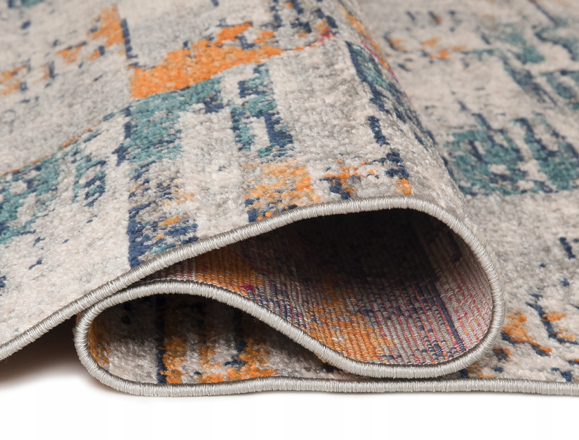 Designerteppich mit buntem Muster DENVER