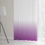 Dekoratívne fialové závesy do obývačky šité na mieru s ombré efektom