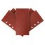 Șmirghel velcro 115 x 230 mm, K180, 5 buc, cu găuri 54H006 GRAFIT
