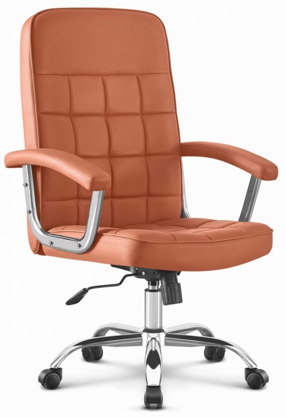Otočná kancelářská židle HC-1020 BROWN