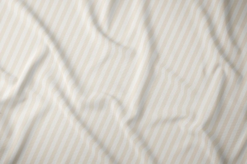 Luxus pamut ágynemű bézs damaszttal