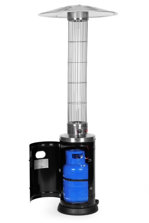 Plynový terasový ohrievač – 9 kW,  216 cm