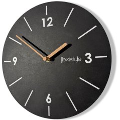 Designové nástěnné hodiny ve skandinávském stylu - 30 cm