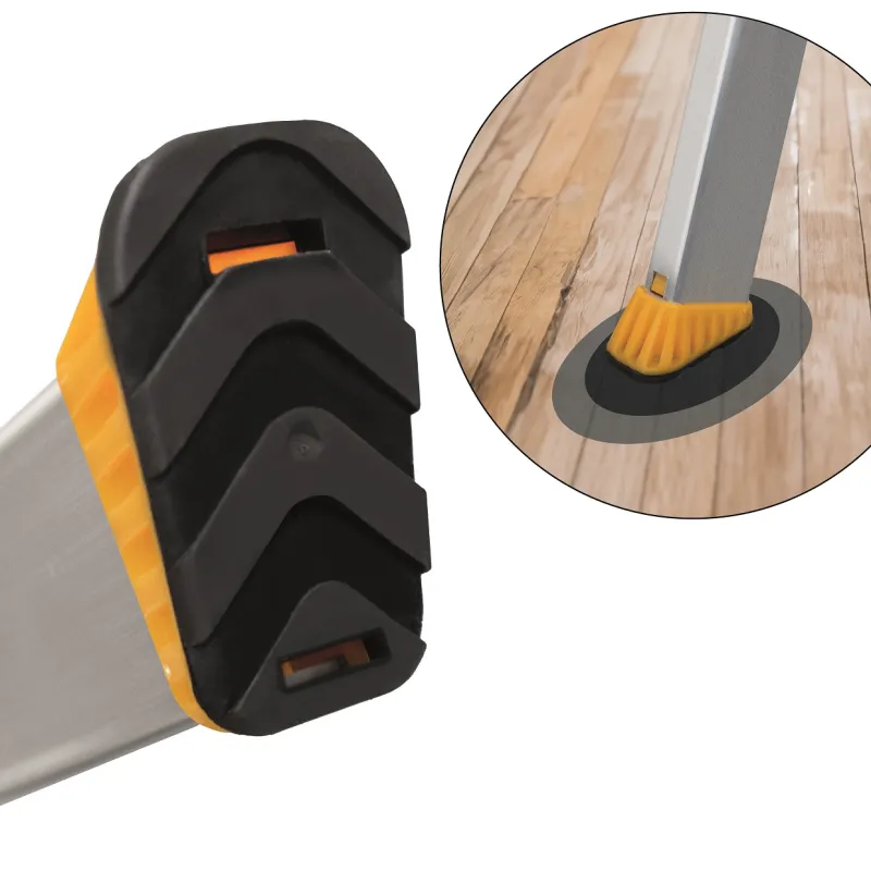 Aluminium-Leiter 3-stufig 150 kg - extra breite Stufen