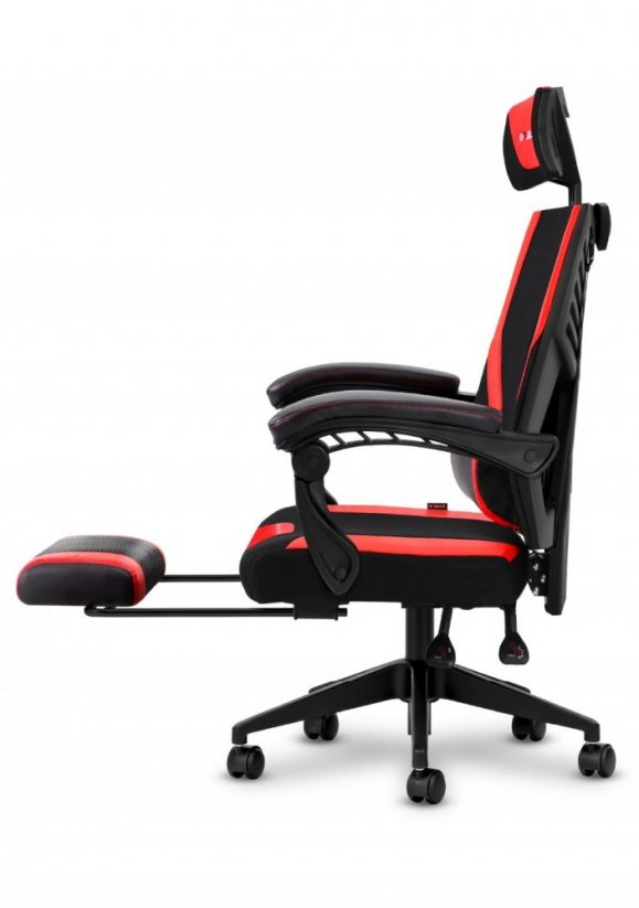 Kiváló minőségű piros gamer szék COMBAT 4.2