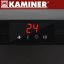 Elektrokamin KAMINER EMBEGO 2000W - Freistehender Kamin mit Ventilator und 3D-Feuereffekt