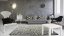 Koberce do ložnice v šedé barvě s ornamentem 140 x 200 cm