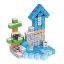 Magnetischer Baukasten, Würfel für Kinder - 124-teiliges Set, Winterlandschaft