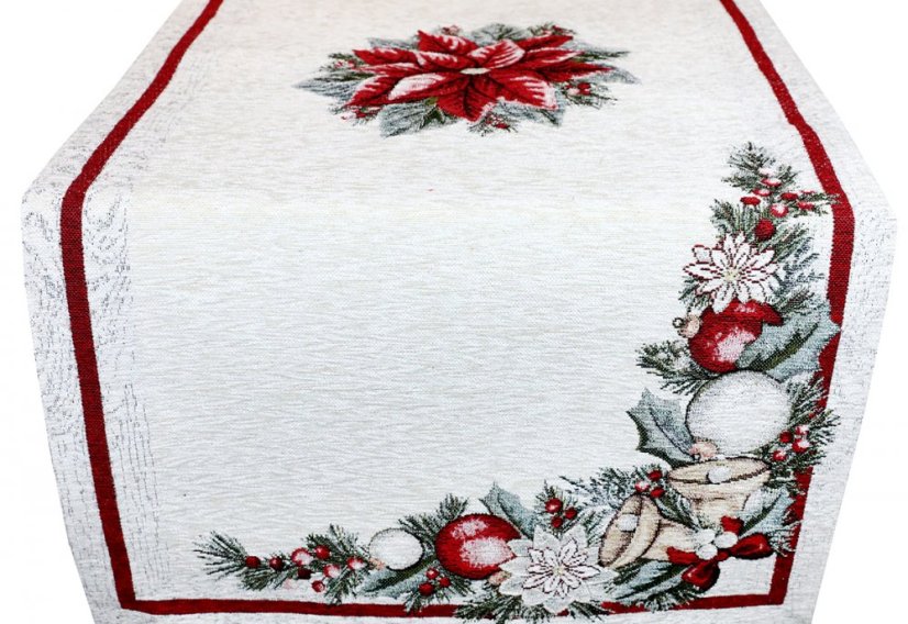 Vianočný gobelínový obrus - behúň Vianočný motív 40x180 cm