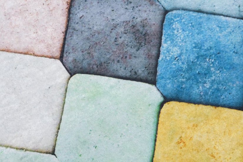 TOSCANA Modern szőnyeg színes mintával
