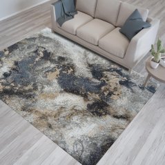 Дизайнерски килим с абстрактна шарка