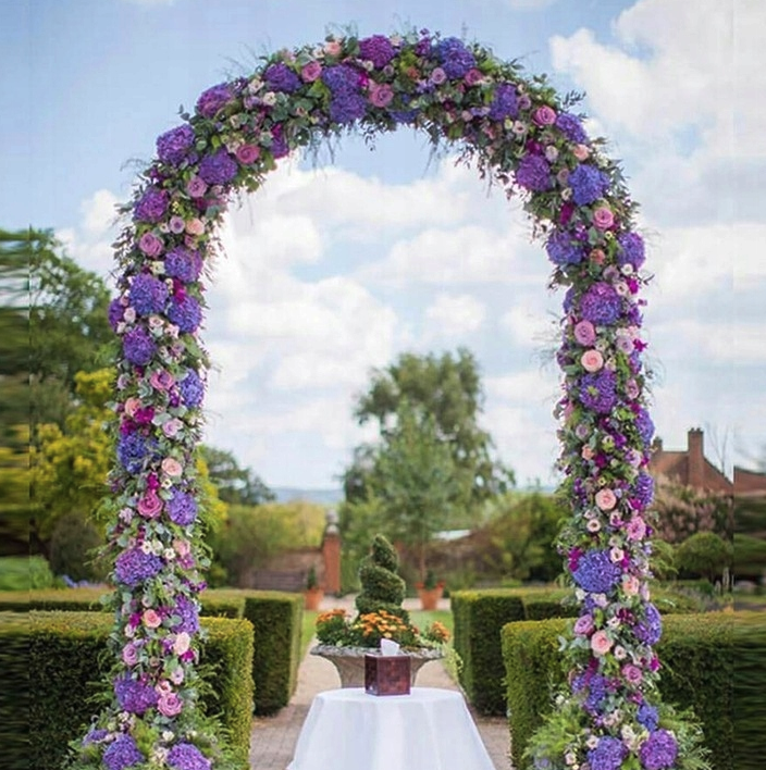 Arc de pergolă de grădină pentru plante cățărătoare 140 x 38 x 240 cm