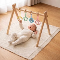 Fából készült oktatási állvány - BABY GYM