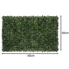 Изкуствен жив плет от буксус 60×40 cm