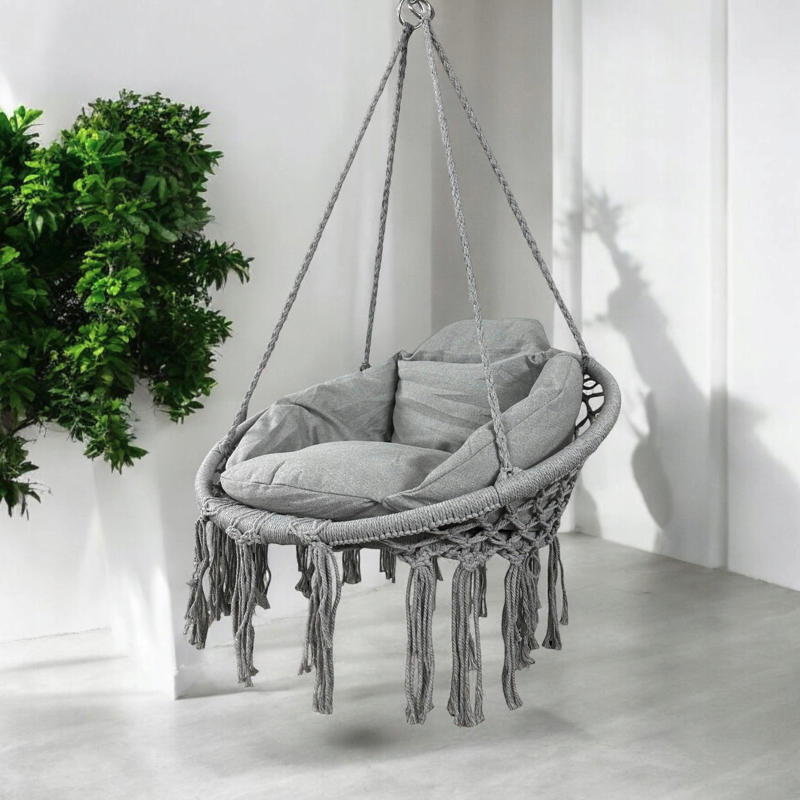 Hängesessel mit Kissen - Storchennest 80 cm