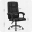 Ergonomska uredska stolica CABRO C505 do 150 kg crna