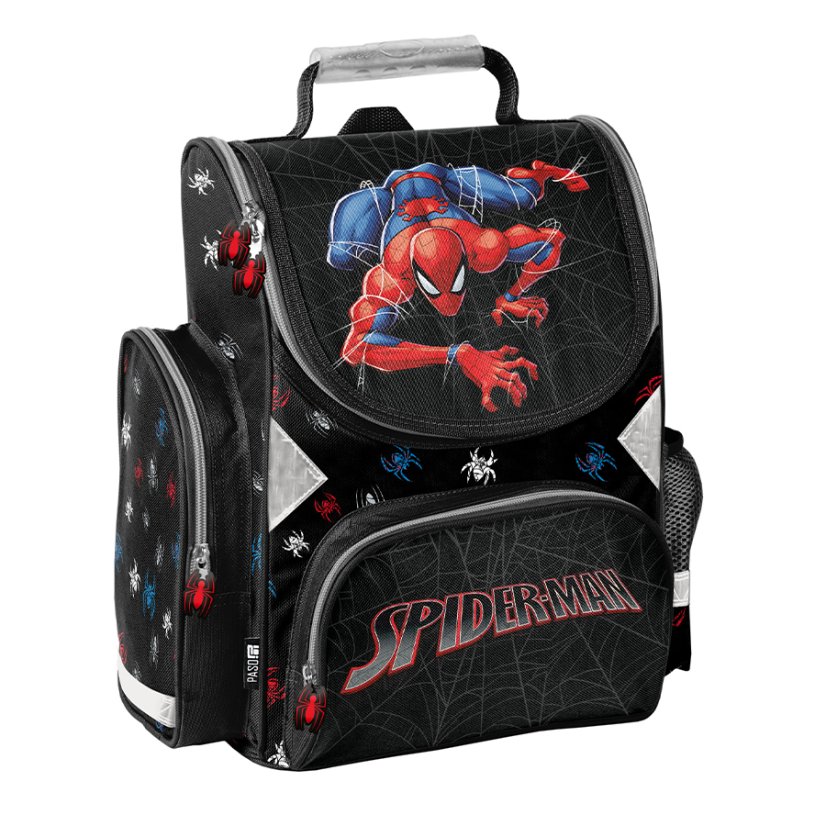 Školski set Spider-Man od 4 dijela – školska torba, pernica, vrećica za obuću i novčanik