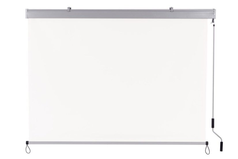 Vertikálna balkónová markíza 171 x 240 cm – tieniaca roleta na balkón a terasu, béžová