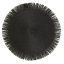 Okrúhla podložka v boho štýle so strapcami - prestieranie 38 cm