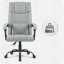 Ergonomska uredska stolica CABRO C505 do 150 kg siva