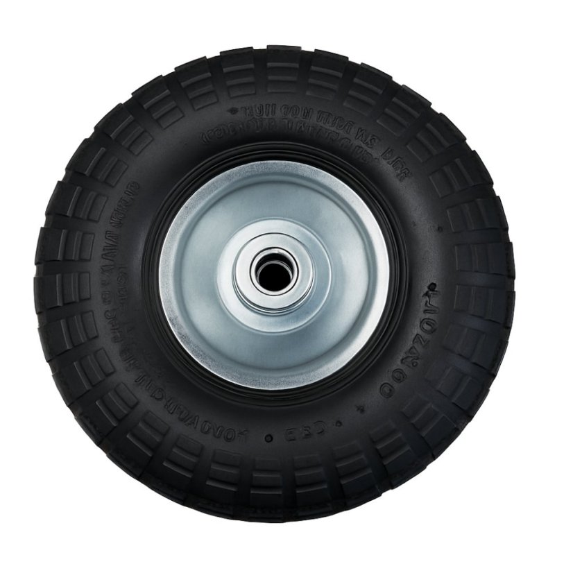 Cărucior de grădină 3 în 1 cu basculantă, capacitate de încărcare până la 250 kg, oțel galvanizat