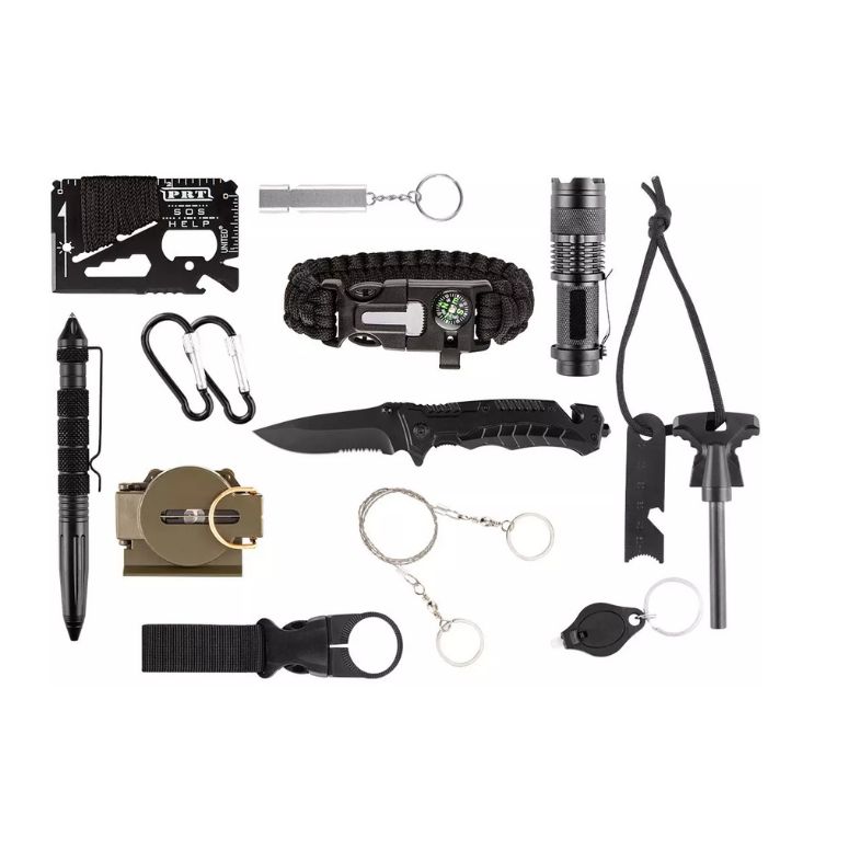 NEO TOOLS 14in1 Survival Kit - ein praktisches Geschenk für Abenteurer und Heimwerker gleichermaßen