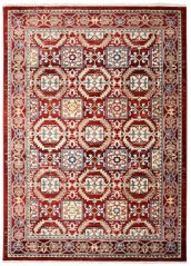 Vörös keleti szőnyeg marokkói stílusban