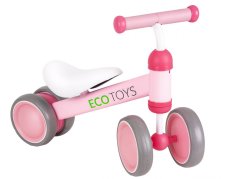 Dětské kolo v růžové barvě ECOTOYS