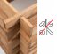 Compostiera in legno da giardino 640L
