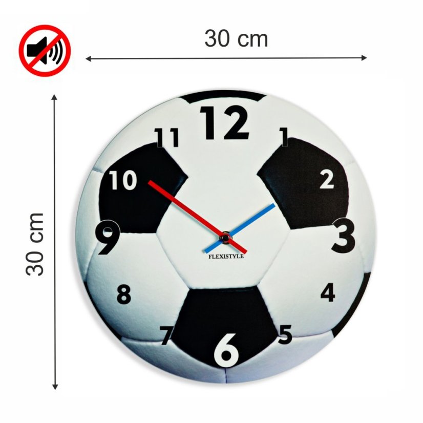 Detské hodiny na stenu pre chlapcov