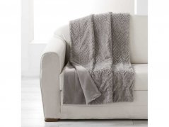 Фино сиво одеяло Luxor 125 x 150 cm