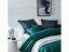 Zelený dekoračný prešívaný prehoz na posteľ 240 x 260 cm