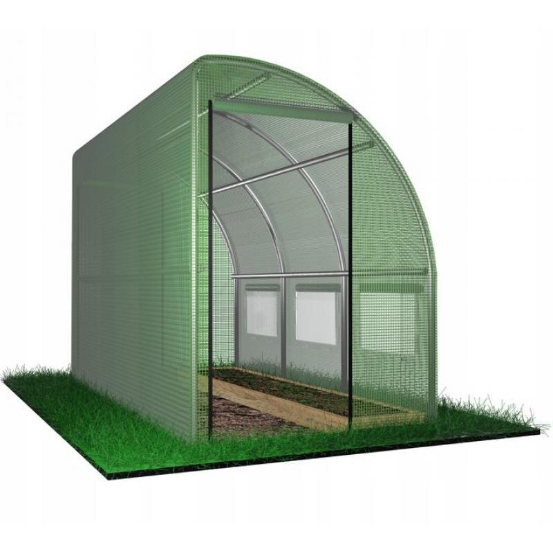 4 x 1,5 x 2 m vrtni politunel – pol