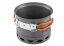 Camping Topf- und Pfannenset 2in1, eloxiertes Aluminium, 900 + 500 ml