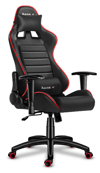 Profesionální herní křeslo FORCE 6.0 s červenými detaily