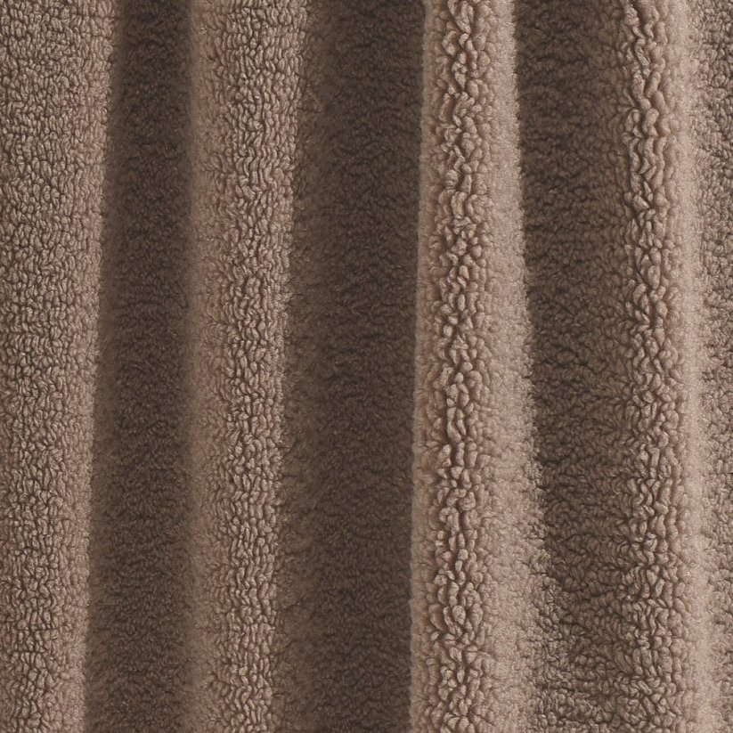 Kvalitetan smeđi Boucle  pokrivač 130 x 170 cm