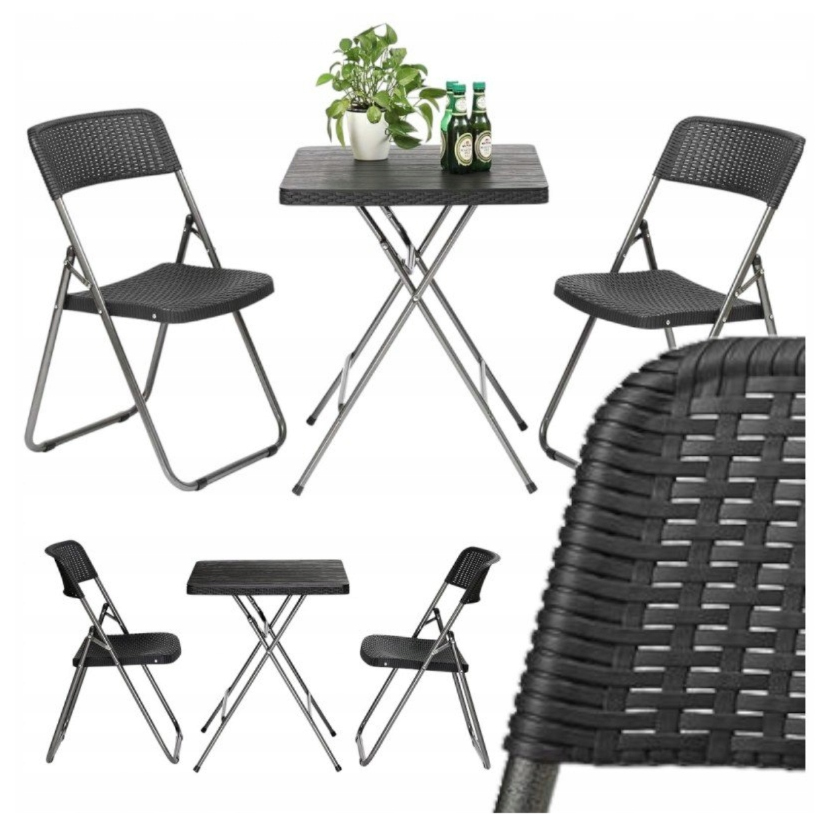 Set záhradného nábytku z technoratanu NAPOLI